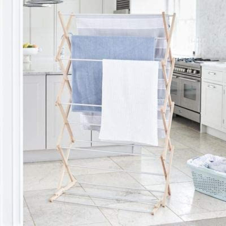 Rebrilliant Accordion Folding Drying Rack Wayfair.co.uk